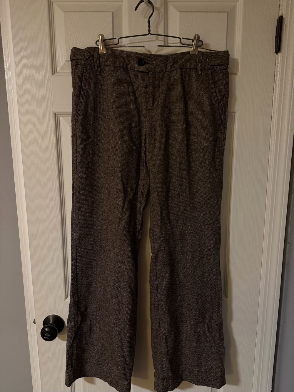 Banana Republic Wool Blend Straight Trouser Pants